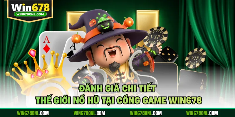 Nổ Hũ WIN678 - Thiên Đường Giải Trí Đổi Thưởng Đẳng Cấp 2026 1 Đánh giá chi tiết thế giới nổ hũ tại cổng game WIN678