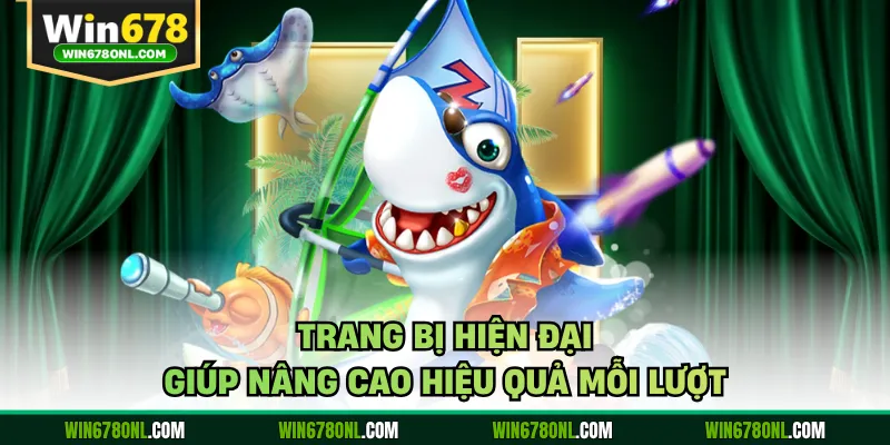 Bắn Cá TP WIN678 Thu Hút Với Kho Game Săn Thưởng Cực Chất 4 Trang bị hiện đại giúp nâng cao hiệu quả mỗi lượt